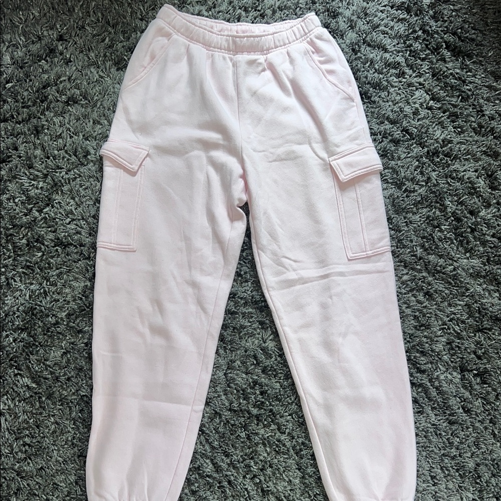 Universal Thread Light Pink Cargo Jogger Pants for Kids
